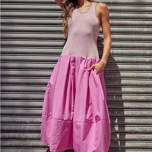 Free People Drops of Venus Midi Dress